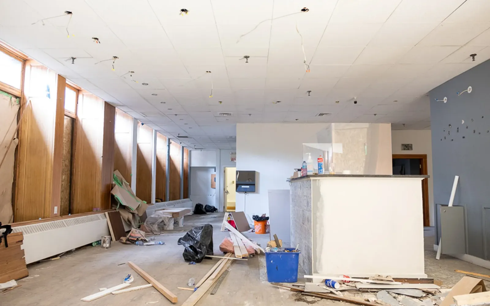 Post-disaster reconstruction project completed by Kasa General Contractor in Montreal