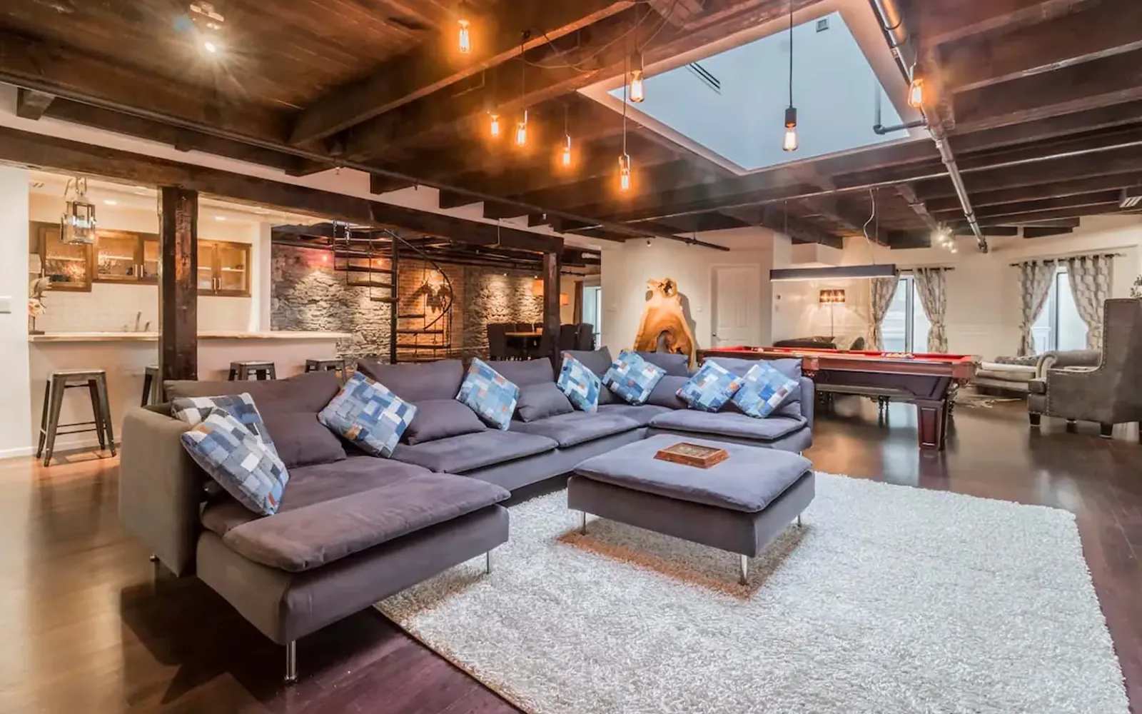 Interior renovation project delivered by Kasa General Contractor in Montreal