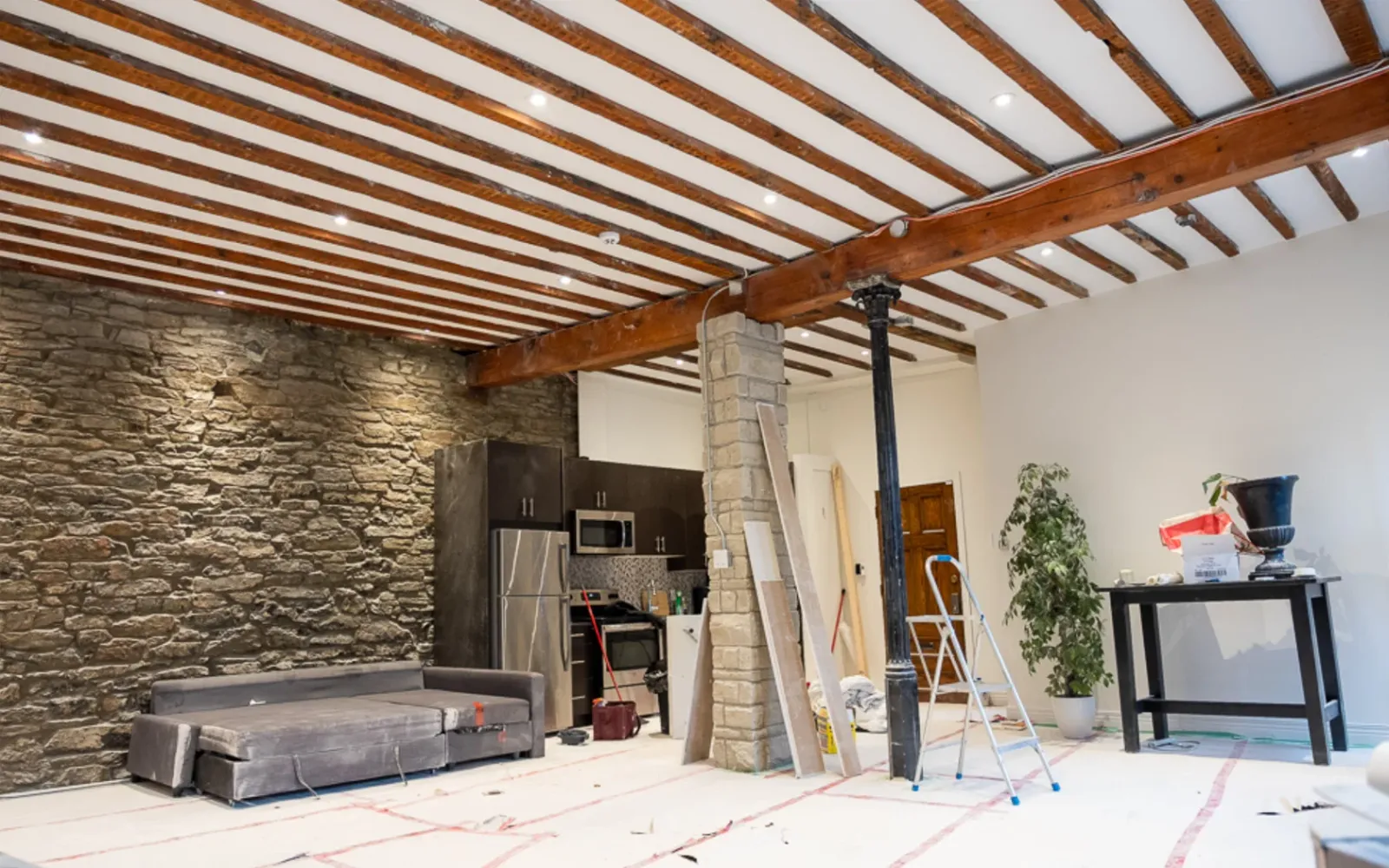 Home extension project adding living space to a Montreal residence